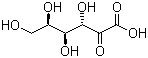 2-Keto-L-gulonic acid molecular structure (CAS 342385-52-8)