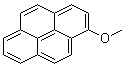 structure of CAS# 34246-96-3, 1-Methoxypyrene;1-Hydroxypyrene methyl ether; 3-Methoxypyrene