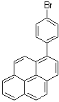 结构式 CAS# 345924-29-0, 1-(4-溴苯基)芘