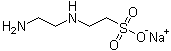 Sodium N-(2-aminoethyl)aminoethanesulfonate molecular structure (CAS 34730-59-1)