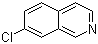 结构式 CAS# 34784-06-0, 7-氯异喹啉