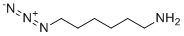 结构式 CAS# 349553-73-7, 6-叠氮基己烷-1-胺