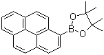 Pyrenyl-1-boronic acid pinacol ester molecular structure (CAS 349666-24-6)