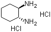 structure of CAS# 35018-63-4, (1R,2R)-1,2-Cyclohexanediamine hydrochloride;(1R,2R)-1,2-Diammoniocyclohexane dichloride; (1R,2R)-Diaminocyclohexane dihydrochloride; (R,R)-1,2-Cyclohexanediamine dihydrochloride; (R,R)-1,2-Diaminocyclohexane dihydrochloride; trans-(-)-1,2-Cyclohexanediamine dihydrochloride