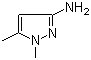 structure of CAS# 35100-92-6, 3-Amino-1,5-dimethylpyrazole;3-Amino-1,5-dimethyl-1H-pyrazole