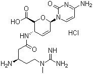 Blasticidine S hydrochloride molecular structure (CAS 3513-03-9)