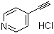 结构式 CAS# 352530-29-1, 4-乙炔基吡啶盐酸盐