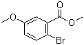 Methyl 2-bromo-5-methoxybenzoate molecular structure (CAS 35450-36-3)