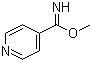 structure of CAS# 35451-46-8, Methyl 4-pyridinecarboximidate;4-Pyridinecarboximidic acid methyl ester