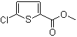 Methyl 5-chloro-2-thiophenecarboxylate molecular structure (CAS 35475-03-7)