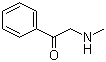 2-(甲基氨基)-1-苯乙酮分子结构 (CAS 35534-19-1)