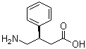 (R)-4-Amino-3-phenylbutanoic acid molecular structure (CAS 35568-36-6)