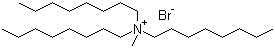 Methyltrioctylammonium bromide molecular structure (CAS 35675-80-0)