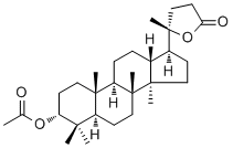 Cabraleahydroxylactone acetate molecular structure (CAS 35833-70-6)