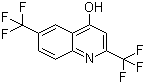 2,6-Bis(trifluoromethyl)quinolin-4-ol molecular structure (CAS 35877-04-4)