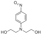 结构式 CAS# 3590-52-1, 2,2'-[(4-亚硝基苯基)亚氨基]双-乙醇