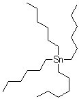 四己基锡烷分子结构 (CAS 3590-83-8)