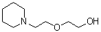 结构式 CAS# 3603-43-8, 2-[2-(1-哌啶基)乙氧基]乙醇