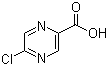 structure of CAS# 36070-80-1, 5-Chloropyrazine-2-carboxylic acid;5-Chloro-2-pyrazinecarboxylic acid