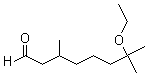7-Ethoxy-3,7-dimethyloctanal molecular structure (CAS 3613-33-0)
