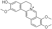 药根碱分子结构 (CAS 3621-38-3)