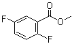 2,5-Difluorobenzoic acid methyl ester molecular structure (CAS 362601-90-9)
