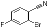 2-Bromo-4-fluorobenzonitrile molecular structure (CAS 36282-26-5)