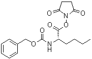 2,5-Dioxo-1-pyrrolidinyl N-[(benzyloxy)carbonyl]-L-norleucinate molecular structure (CAS 36360-62-0)