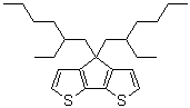 4,4-Bis(2-ethylhexyl)-4H-cyclopenta[2,1-b:3,4-b']dithiophene molecular structure (CAS 365547-20-2)