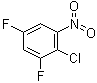 2-Chloro-1,5-difluoro-3-nitrobenzene molecular structure (CAS 36556-59-9)