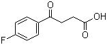 3-(4-氟苯甲酰)丙酸分子结构 (CAS 366-77-8)