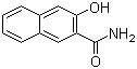 2-羟基-3-萘甲酰胺分子结构 (CAS 3665-51-8)