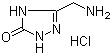 5-(Aminomethyl)-1,2-dihydro-3H-1,2,4-triazol-3-one hydrochloride molecular structure (CAS 367250-06-4)