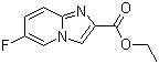 6-Fluoroimidazo[1,2-a]pyridine-2-carboxylic acid ethyl ester molecular structure (CAS 367500-93-4)