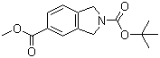 structure of CAS# 368441-44-5, N-(tert-Butoxycarbonyl)-5-(methoxycarbonyl)isoindoline;1,3-Dihydro-2H-isoindole-2,5-dicarboxylic acid 2-(tert-butyl) 5-methyl ester