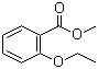 结构式 CAS# 3686-55-3, 2-乙氧基苯甲酸甲酯; 邻乙氧基苯甲酸甲酯