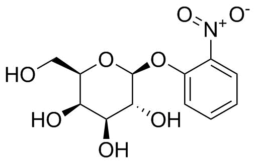 2-Nitrophenyl-beta-D-galactopyranoside molecular structure (CAS 369-07-3)