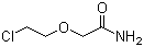 结构式 CAS# 36961-64-5, 2-(2-氯乙氧基)乙酰胺