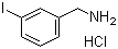 3-Iodobenzylamine hydrochloride molecular structure (CAS 3718-88-5)