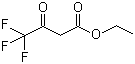 Ethyl 4,4,4-trifluoroacetoacetate molecular structure (CAS 372-31-6)