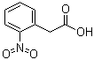 structure of CAS# 3740-52-1, 2-Nitrophenylacetic acid;2-(2-Nitrophenyl)acetic acid