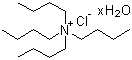 Tetrabutyl ammonium chloride hydrate molecular structure (CAS 37451-68-6)