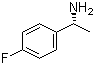 (R)-1-(4-氟苯基)乙胺分子结构 (CAS 374898-01-8)