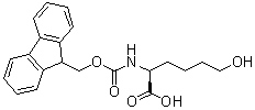 N-[(9H-Fluoren-9-ylmethoxy)carbonyl]-6-hydroxy-L-norleucine molecular structure (CAS 374899-60-2)