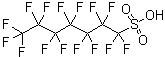 结构式 CAS# 375-92-8, 全氟庚烷磺酸