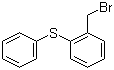 2-(苯硫基)溴苄分子结构 (CAS 37660-43-8)
