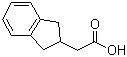 structure of CAS# 37868-26-1, 2-Indanylacetic acid