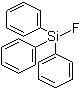 结构式 CAS# 379-50-0, 三苯基氟硅烷