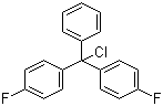 4,4'-(Chloro(phenyl)methylene)bis(fluorobenzene) molecular structure (CAS 379-54-4)