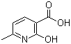 structure of CAS# 38116-61-9, 2-Hydroxy-6-methylpyridine-3-carboxylic acid;2-Hydroxy-6-methylnicotinic acid; 3-Carboxy-6-methyl-2-pyridone